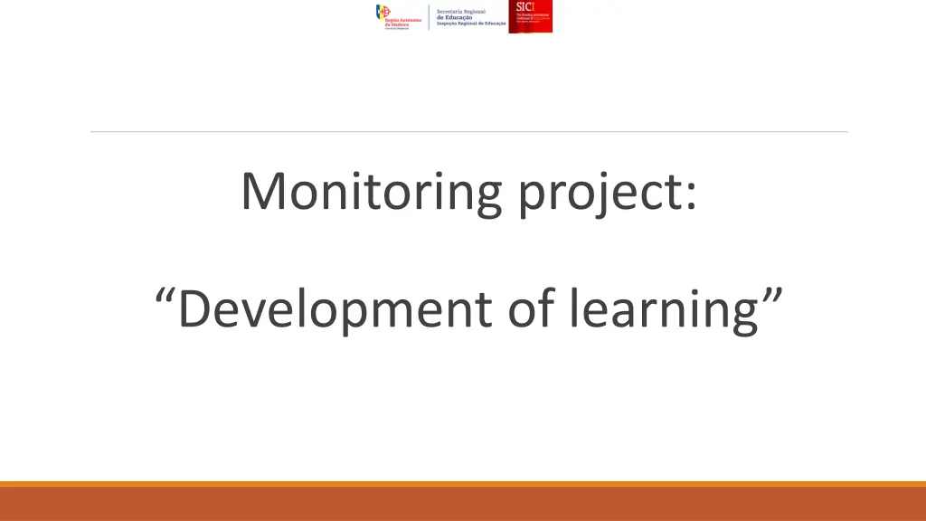 monitoring project