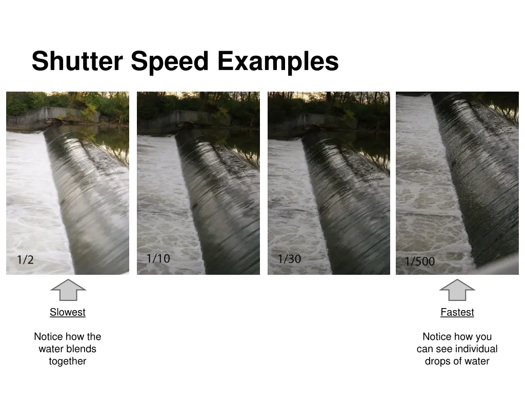 shutter speed examples