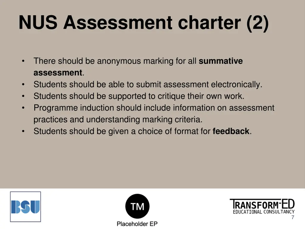 nus assessment charter 2