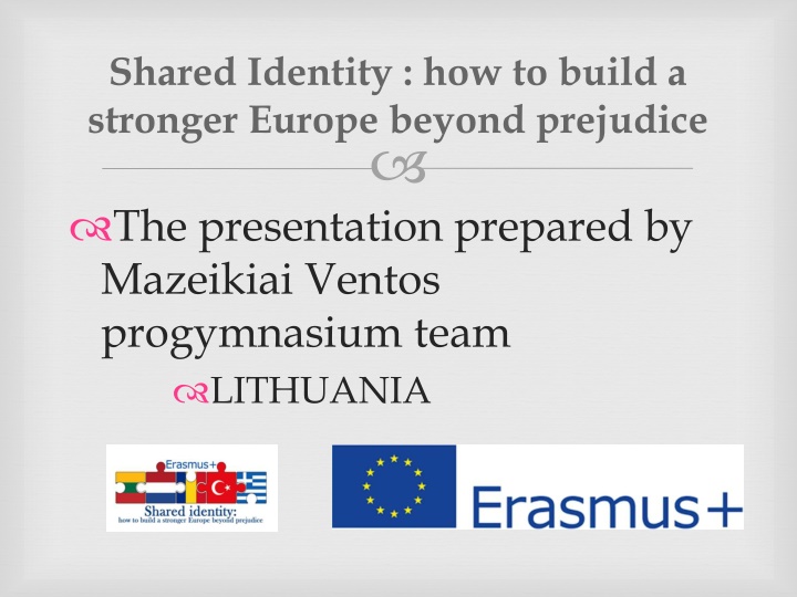 shared identity how to build a stronger europe