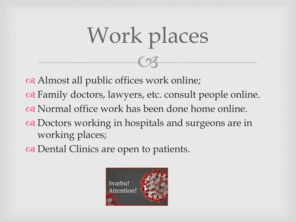 work places