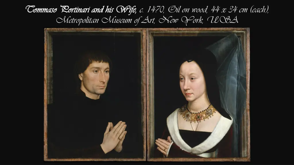 tommaso portinari and his wife tommaso portinari