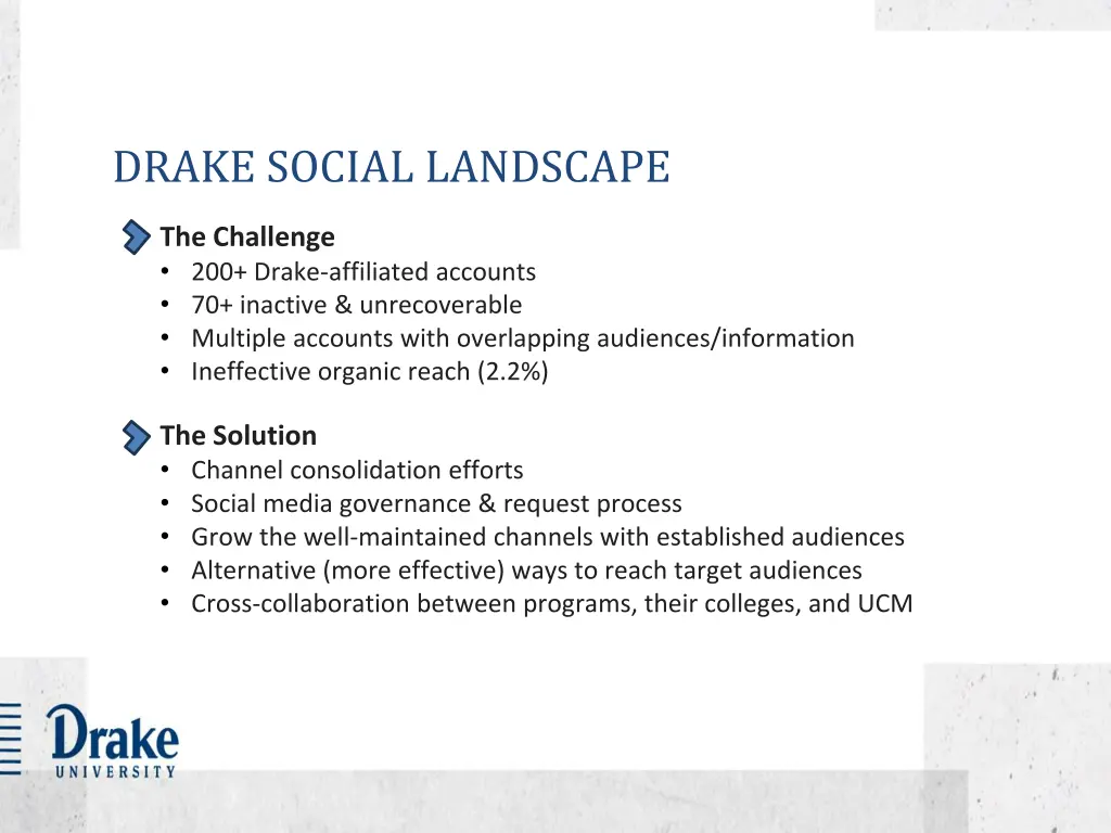 drake social landscape