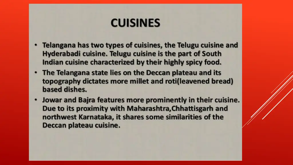 cuisine