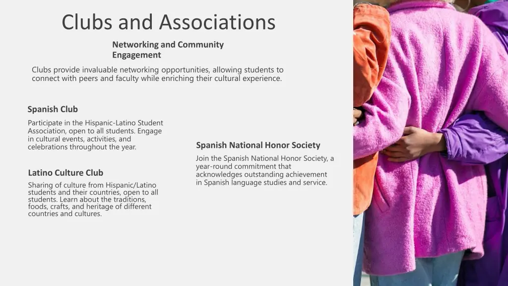 clubs and associations