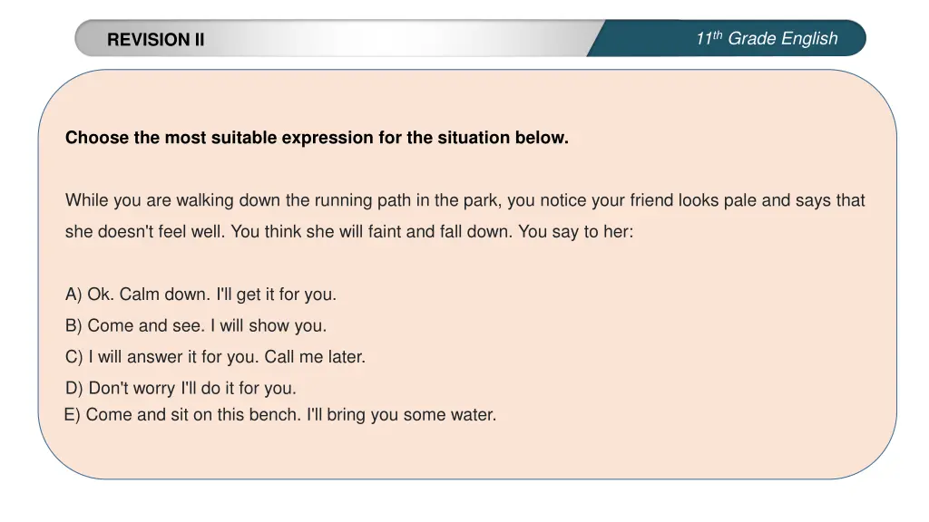 11 th grade english 2