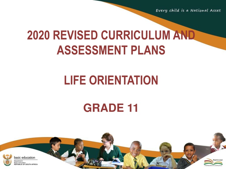 2020 revised curriculum and assessment plans