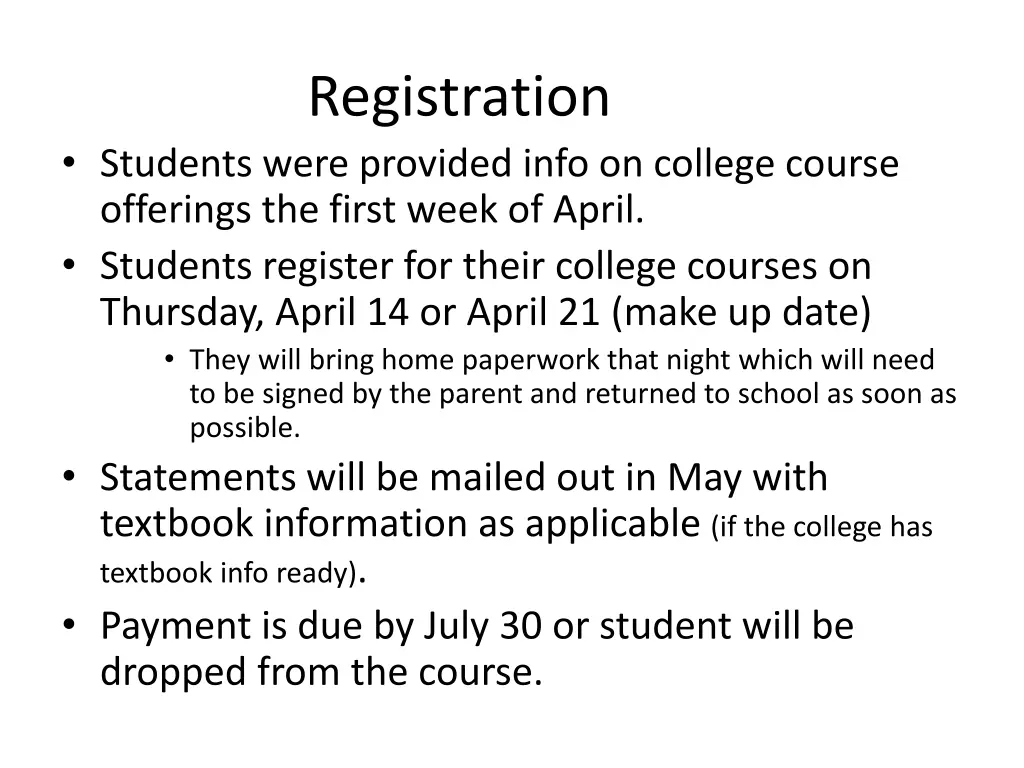 registration