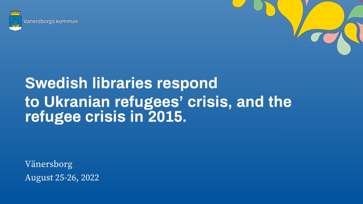 swedish libraries respond to ukranian refugees