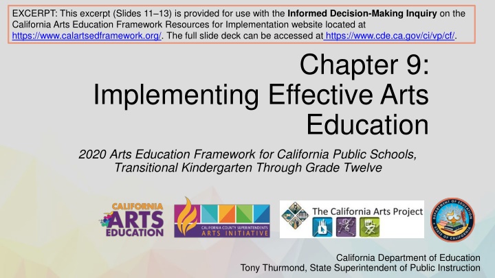 excerpt this excerpt slides 11 13 is provided