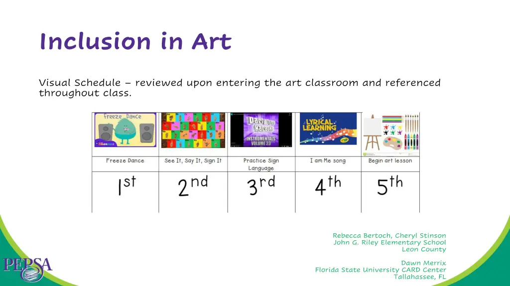 inclusion in art 3