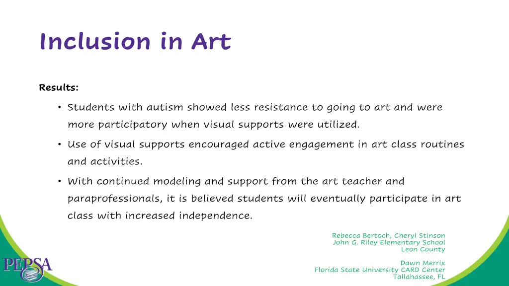 inclusion in art 8