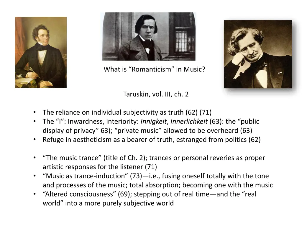 what is romanticism in music 2