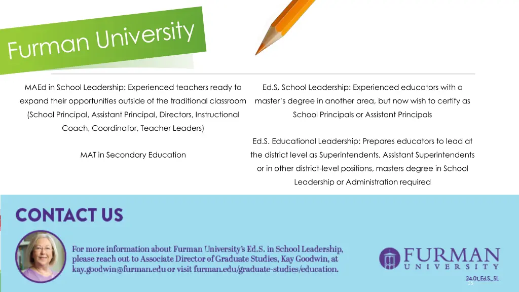 maed in school leadership experienced teachers