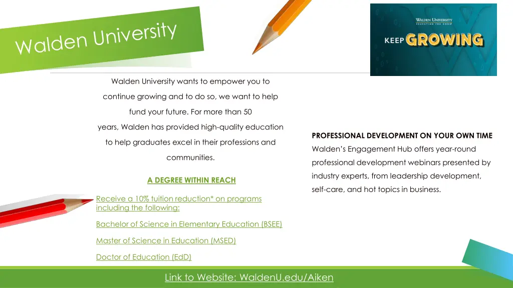 walden university wants to empower you to