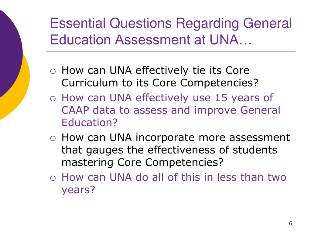 essential questions regarding general education