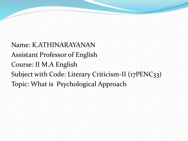 name k athinarayanan assistant professor