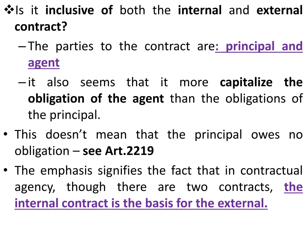is it inclusive of both the internal and external