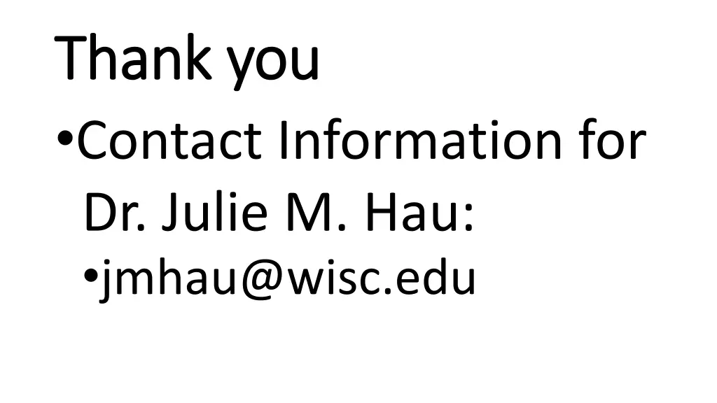 thank you thank you contact information