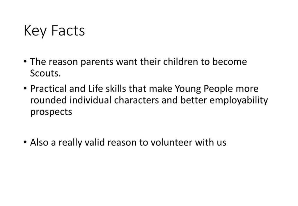 key facts
