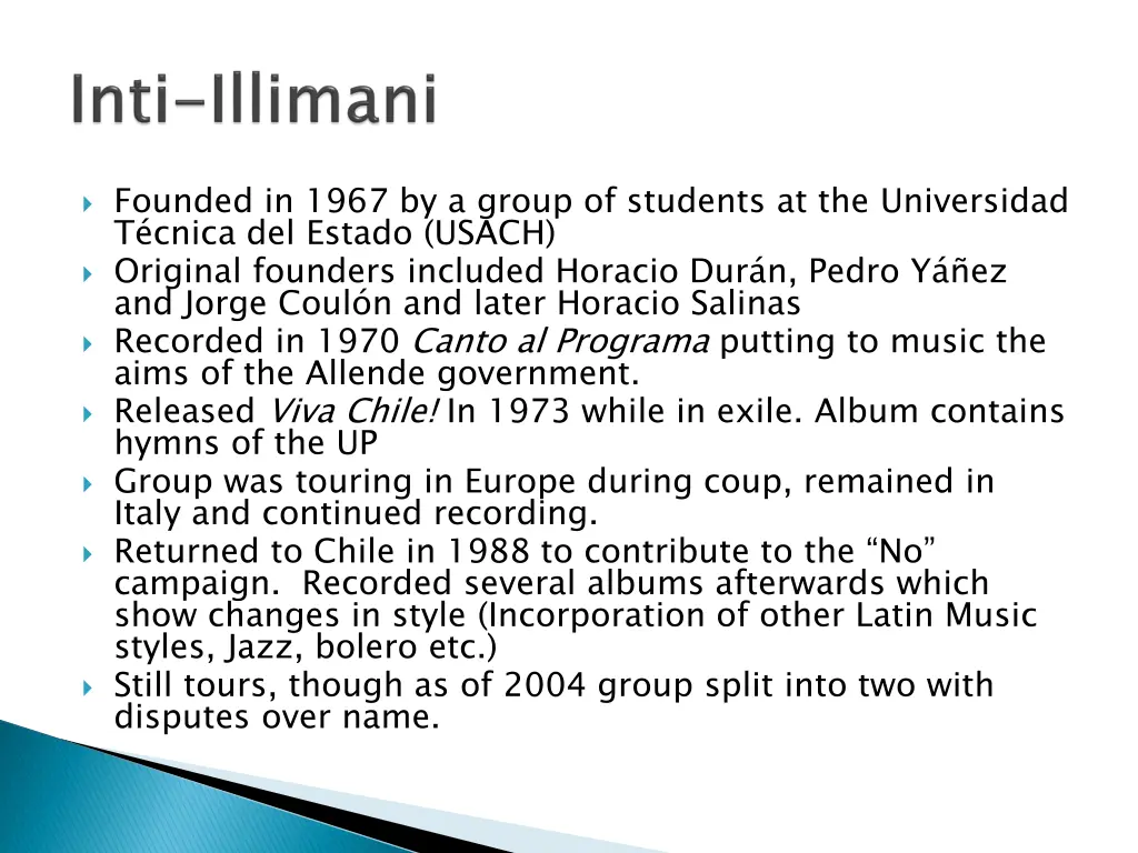founded in 1967 by a group of students