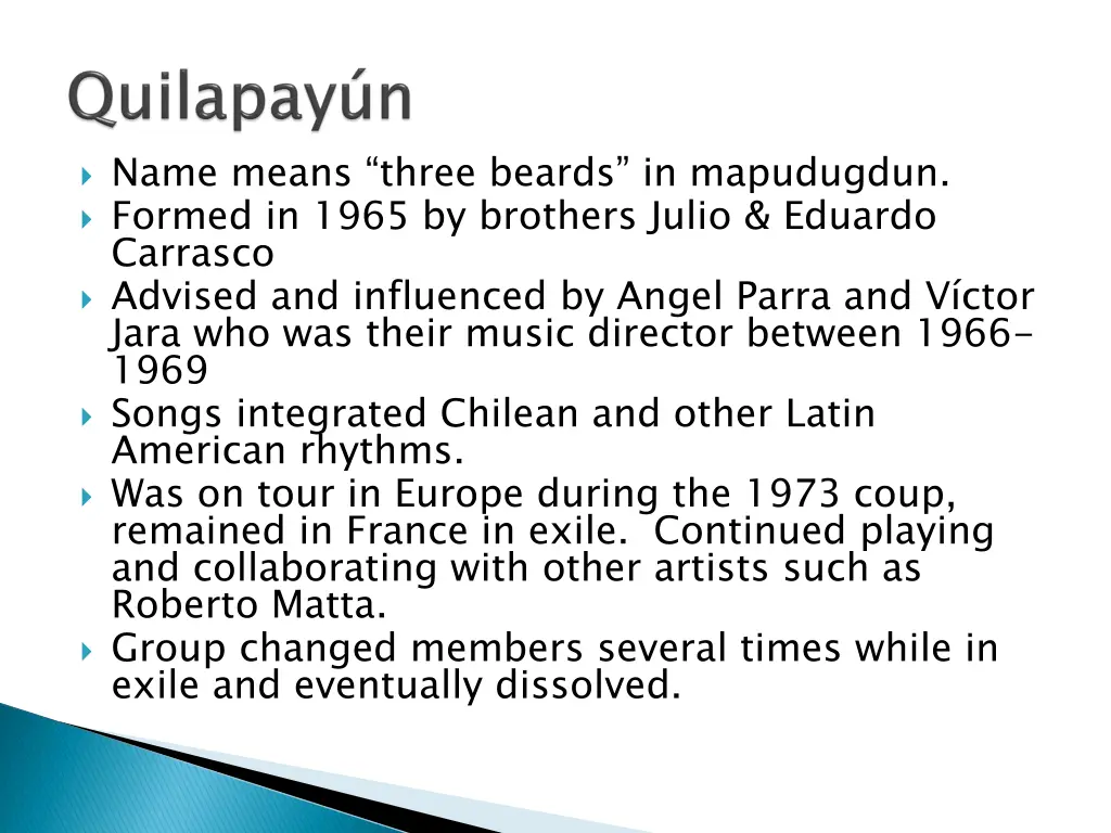 name means three beards in mapudugdun formed