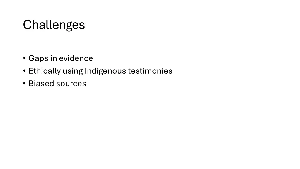 challenges