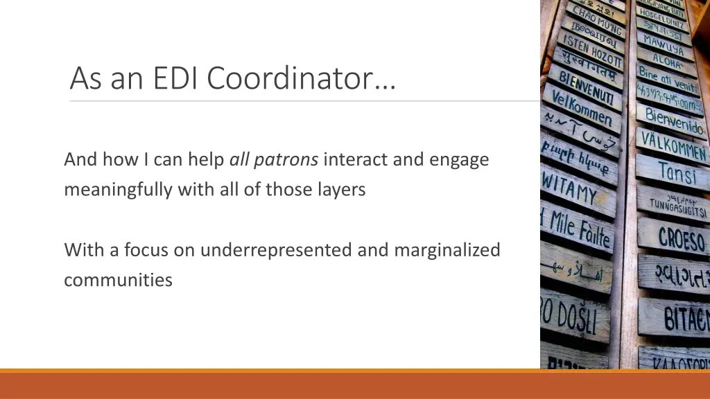 as an edi coordinator 1