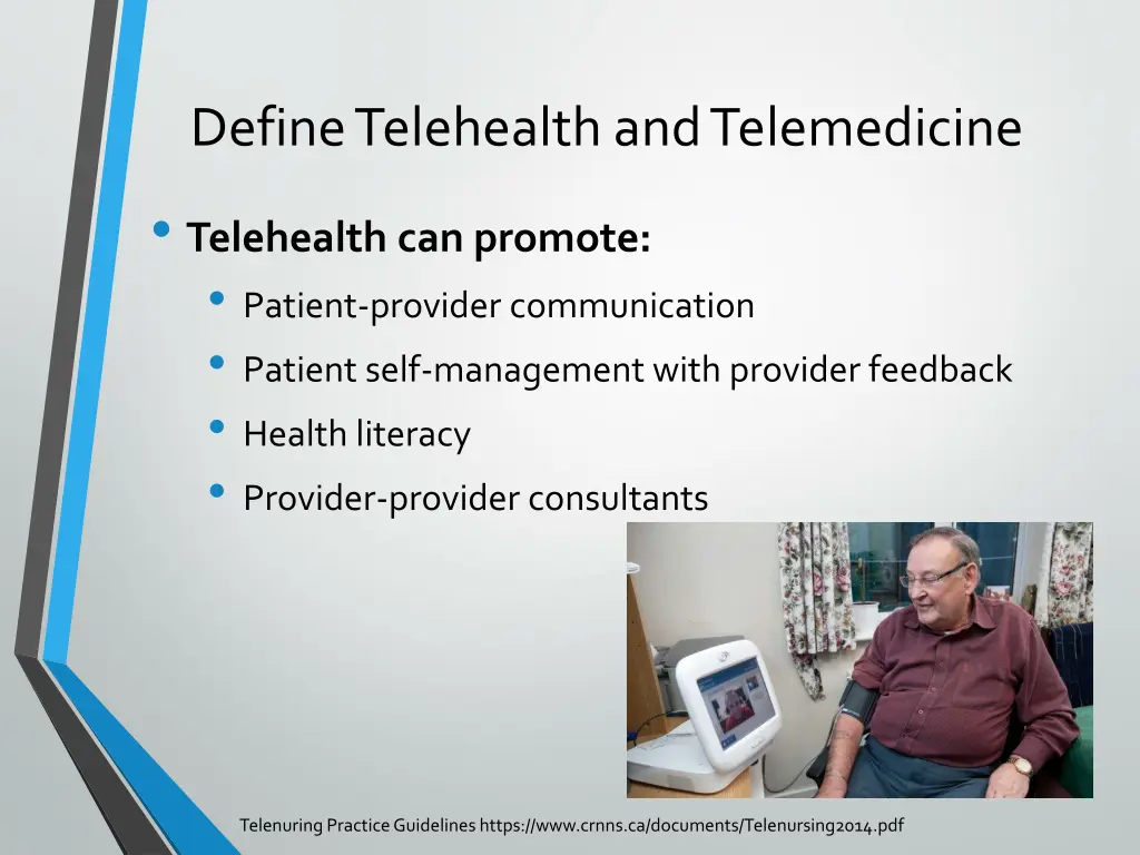 define telehealth and telemedicine 1