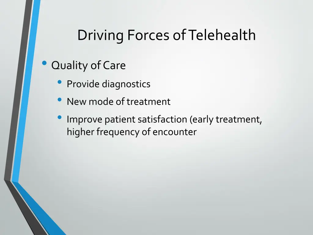 driving forces of telehealth 1