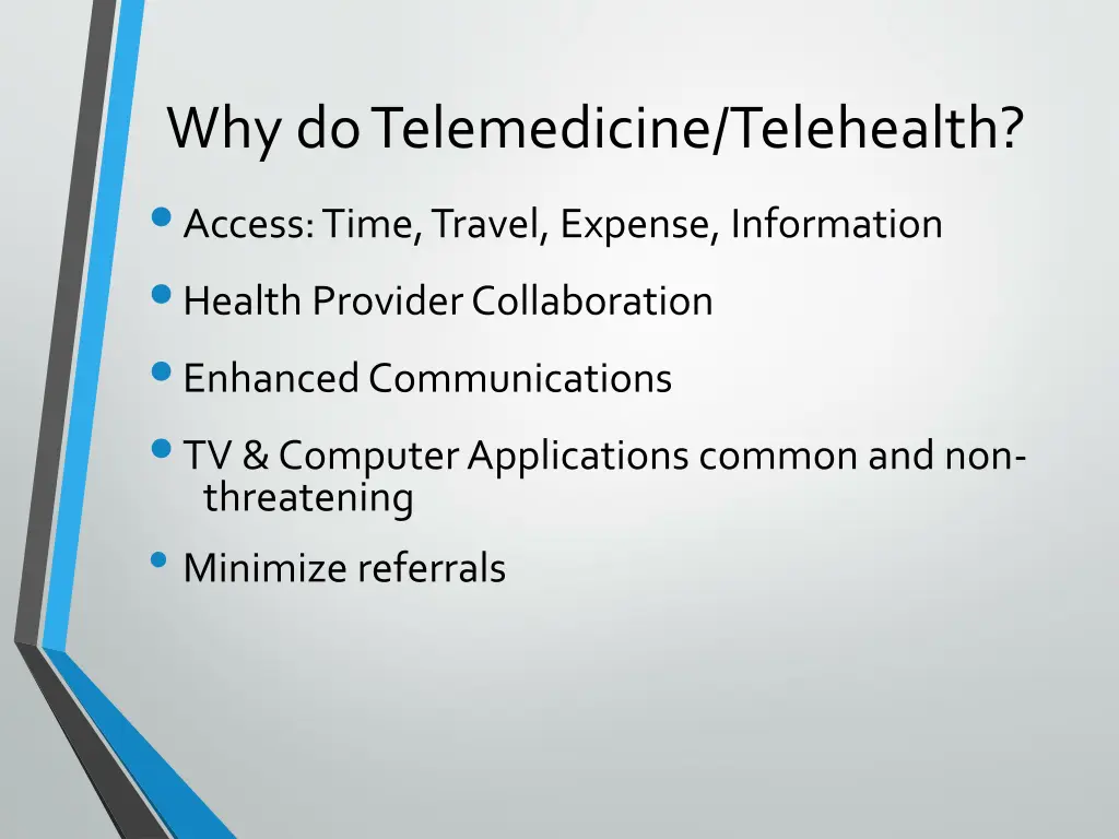 why do telemedicine telehealth access time travel