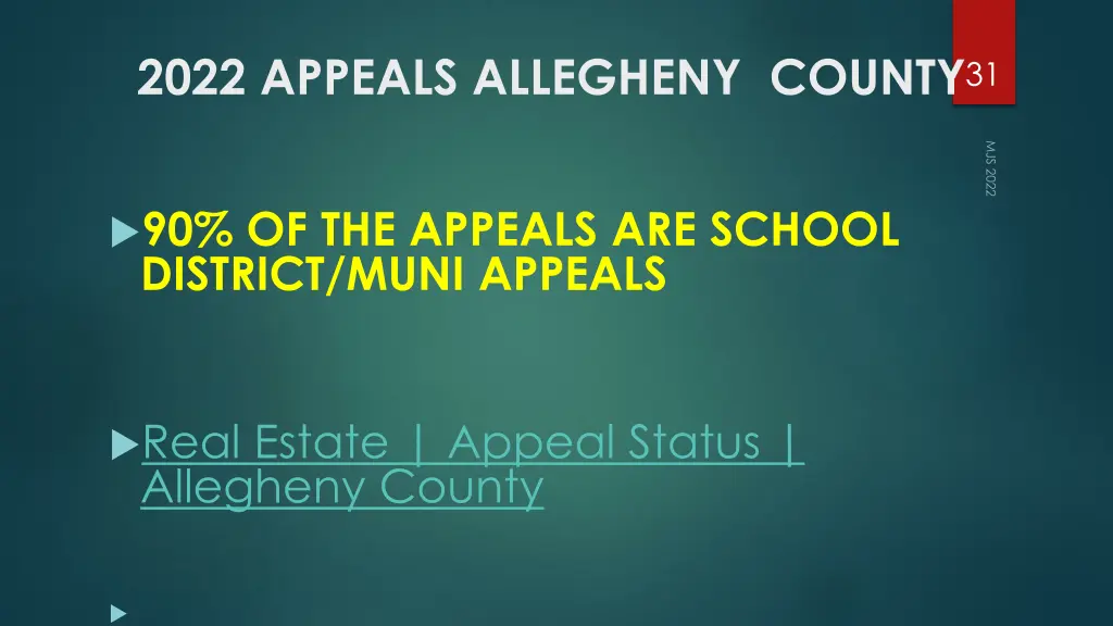 2022 appeals allegheny county