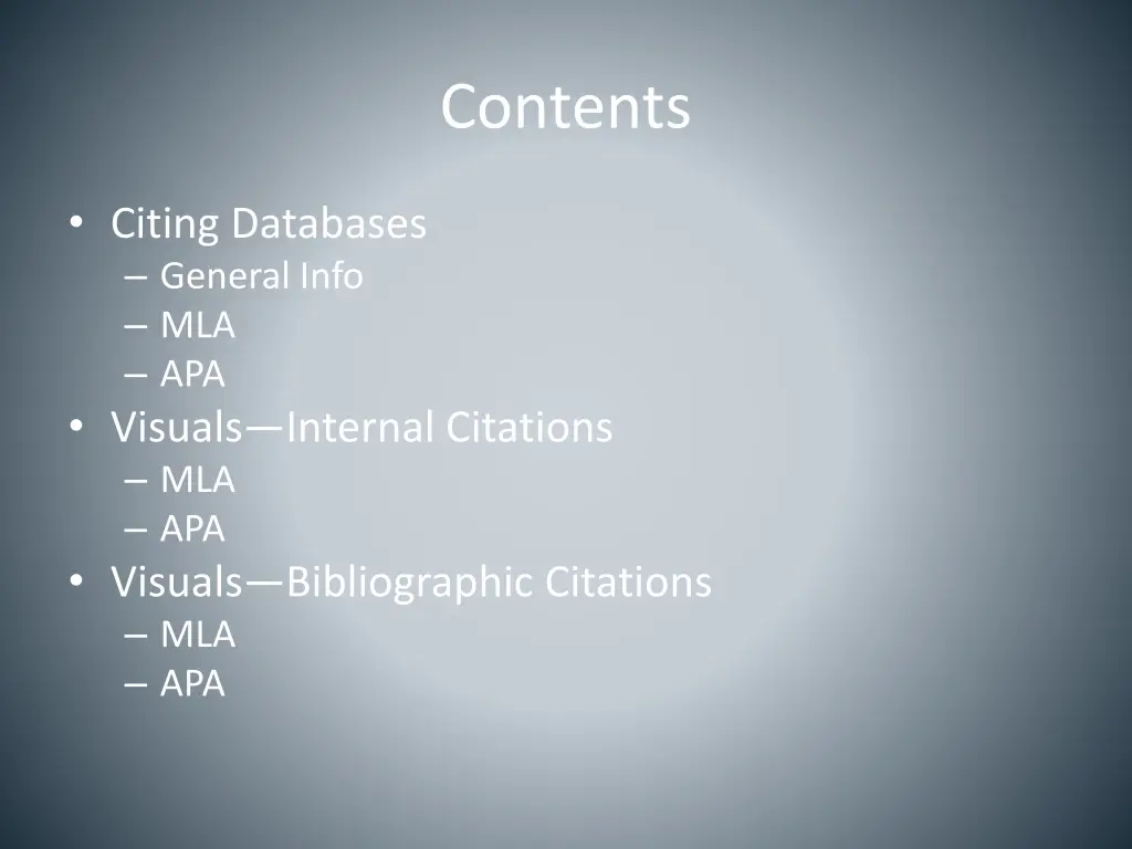 contents