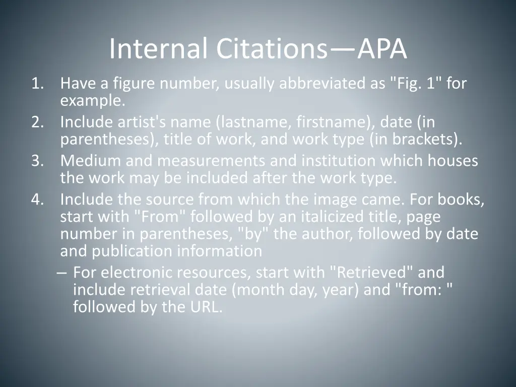 internal citations apa 1 have a figure number