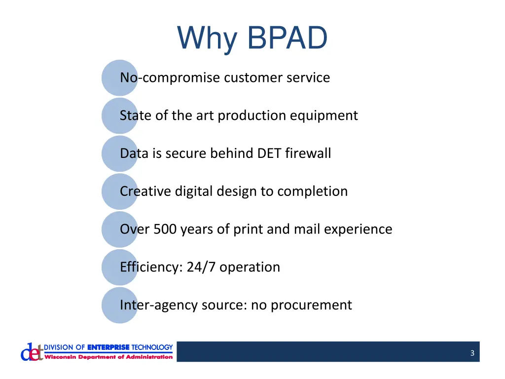 why bpad