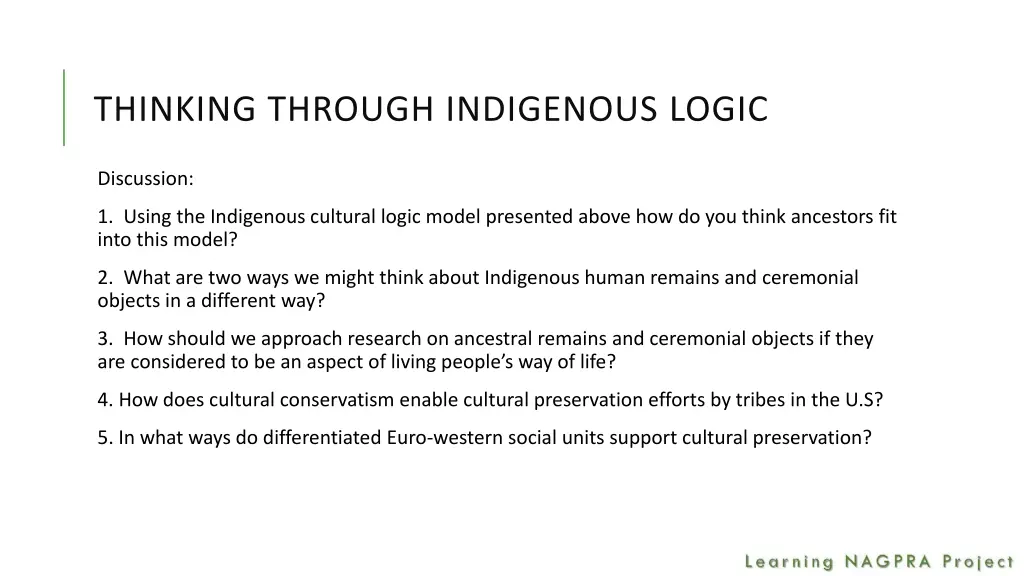 thinking through indigenous logic