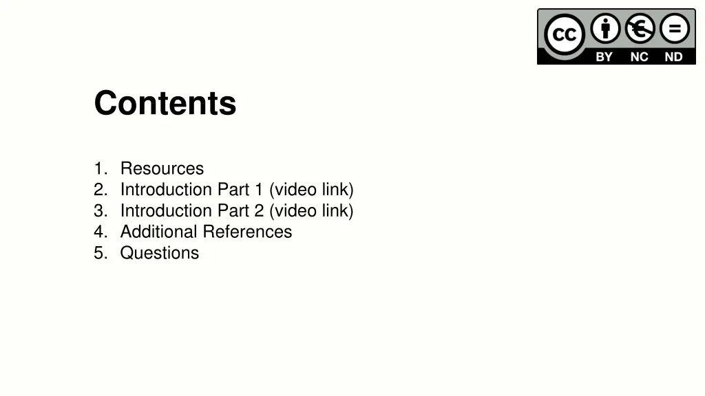 contents