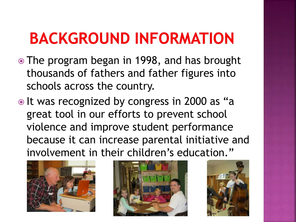 background information