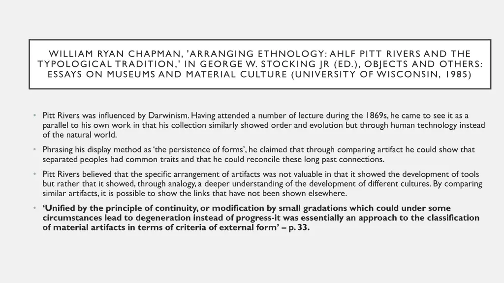 william ryan chapman arranging ethnology ahlf