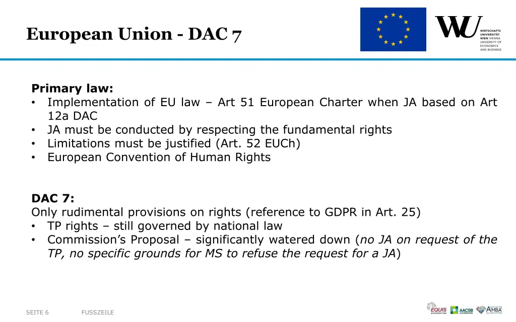 european union dac 7