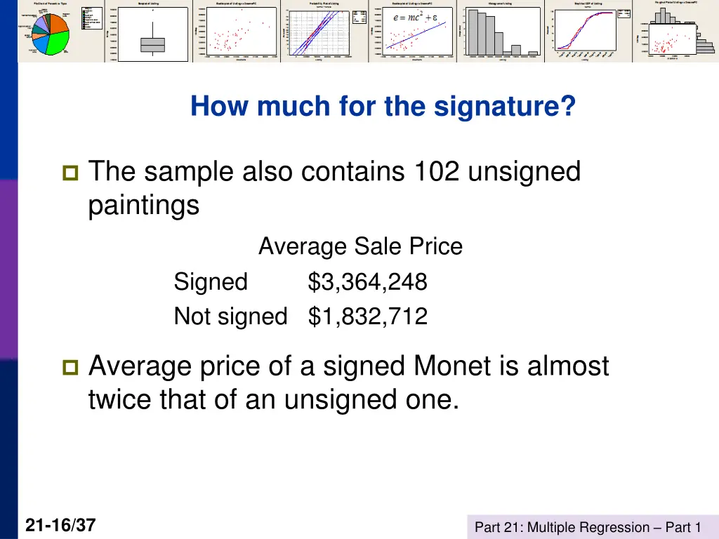 how much for the signature