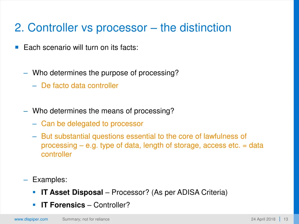2 controller vs processor the distinction 6