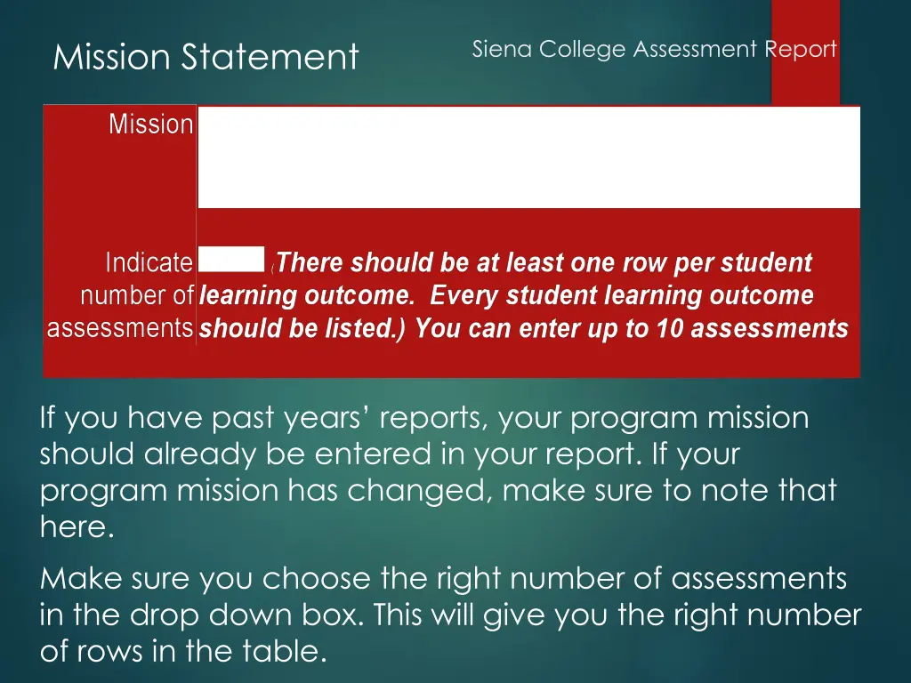mission statement