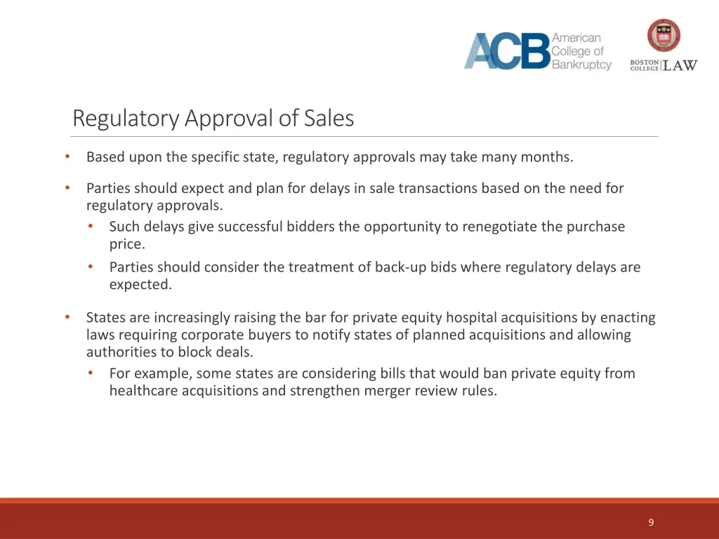 regulatory approval of sales 2