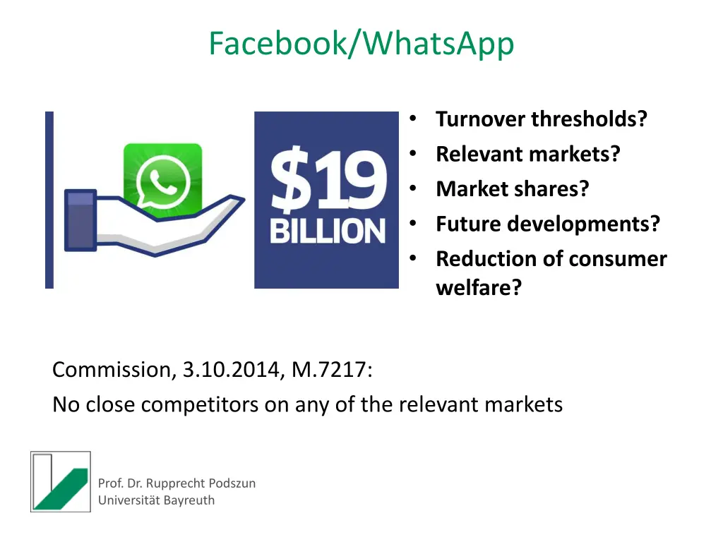 facebook whatsapp