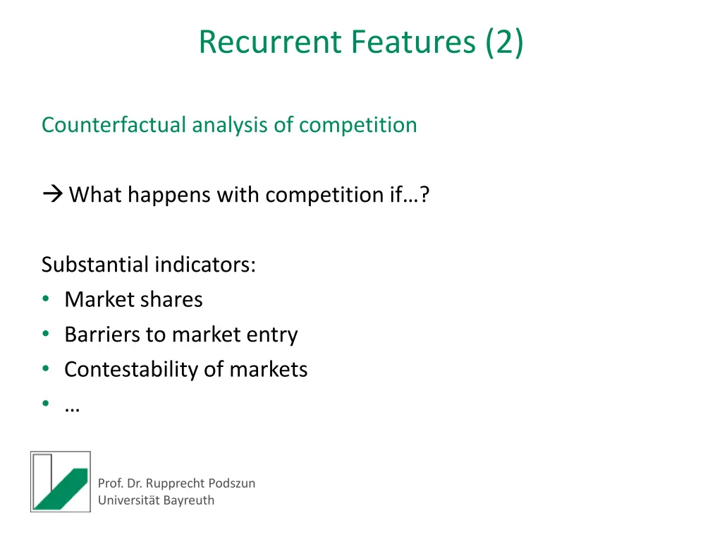 recurrent features 2