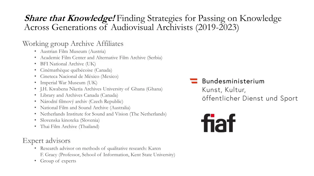 share that knowledge finding strategies