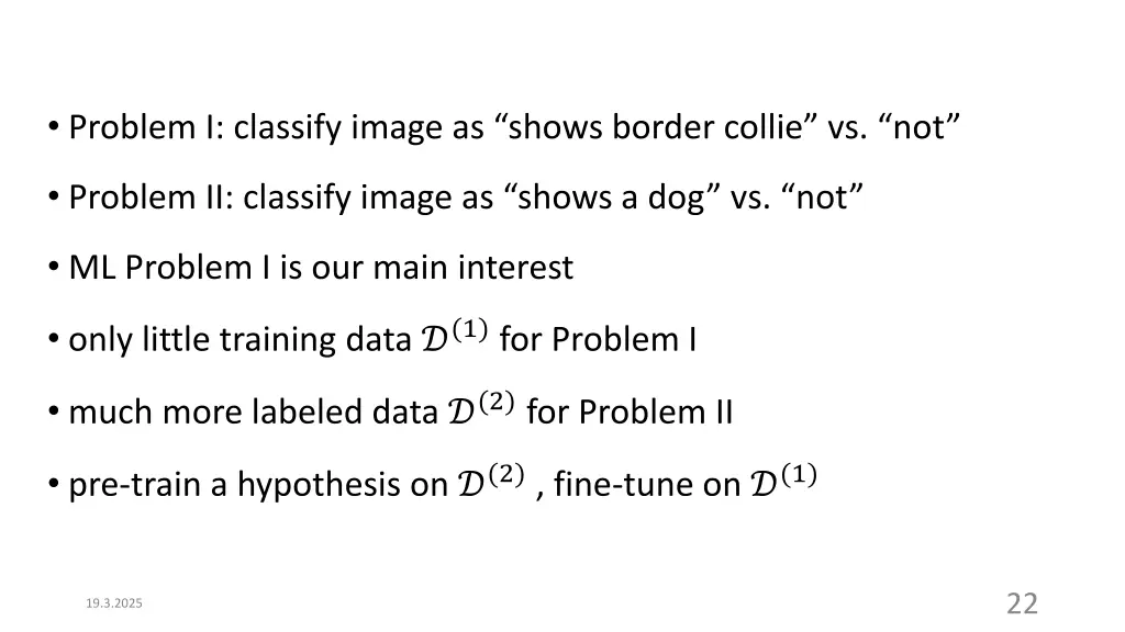 problem i classify image as shows border collie