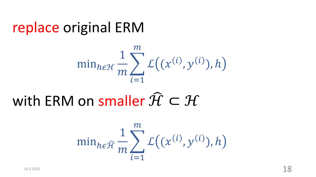 replace original erm