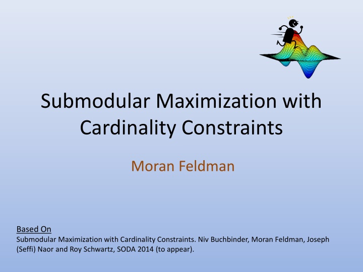 submodular maximization with cardinality